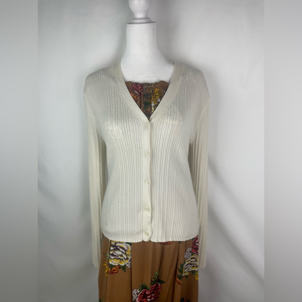 Banana Republic Fall Knit Cardigan Sweater Sz L